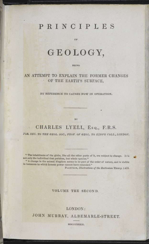 Principles of Geology