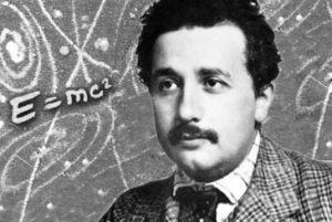 Einstein's famous E=mc^2 equation shows the equivalence of mass and energy