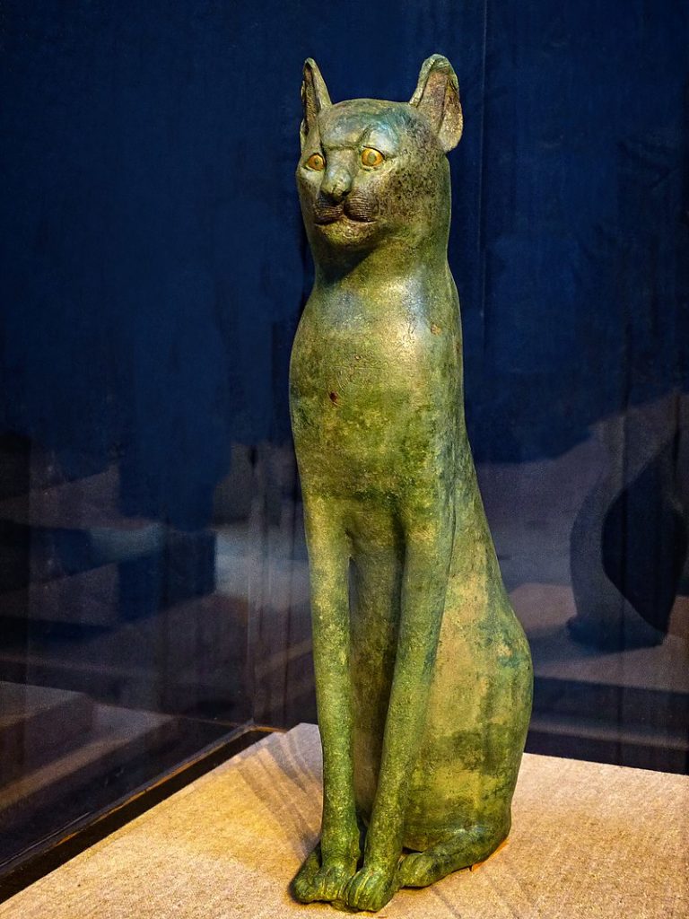 Egyptian Bronze Statue of a Cat, University of Pennsylvania Museum of Archaeology