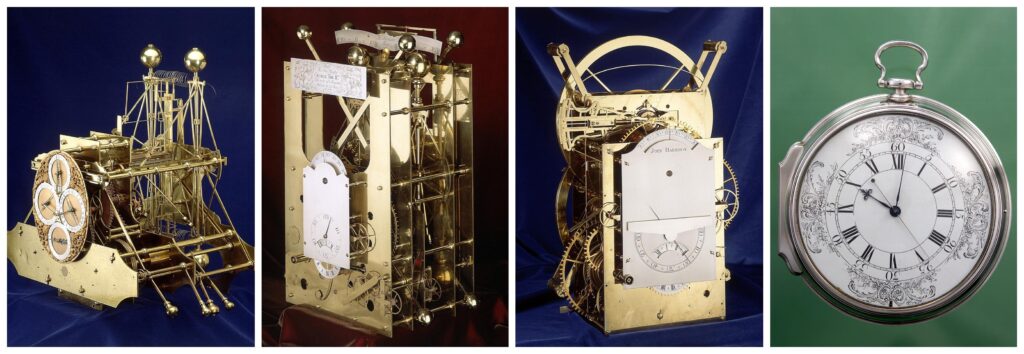 A series of Marine Chronometer devices made by John Harrison - H1 to H4