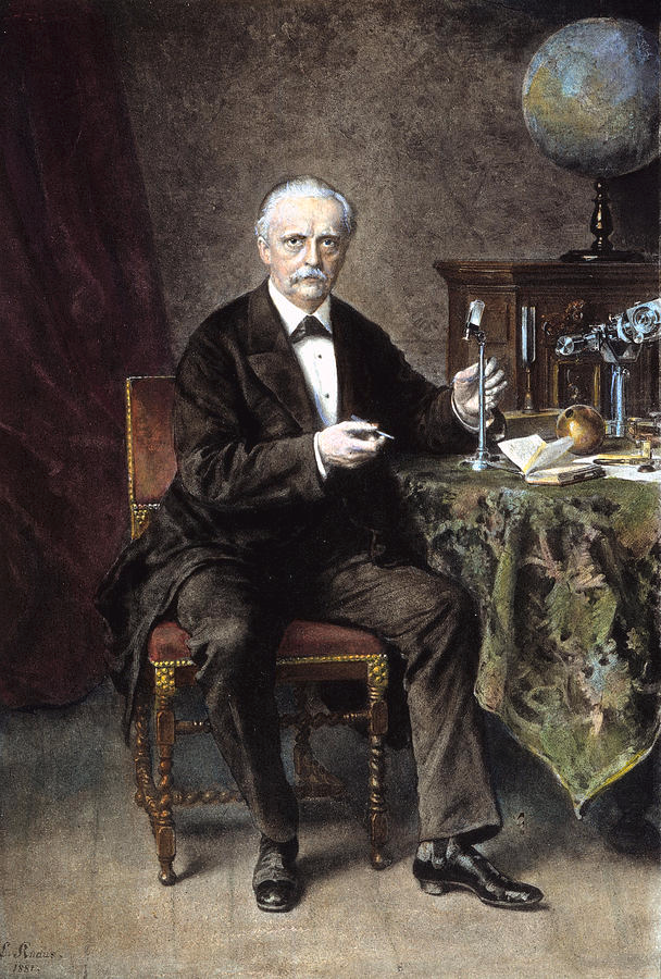 Painting of Hermann von Helmholtz