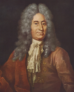 Portrait of Ole Romer, the first person to demonstrate that light travels at a finite speed