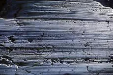 Glacial striations
